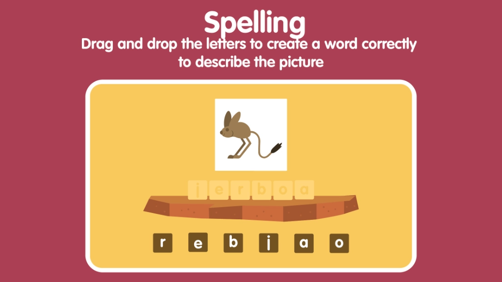 Desert Animals for Kids: Learn Names & Facts screenshot 4