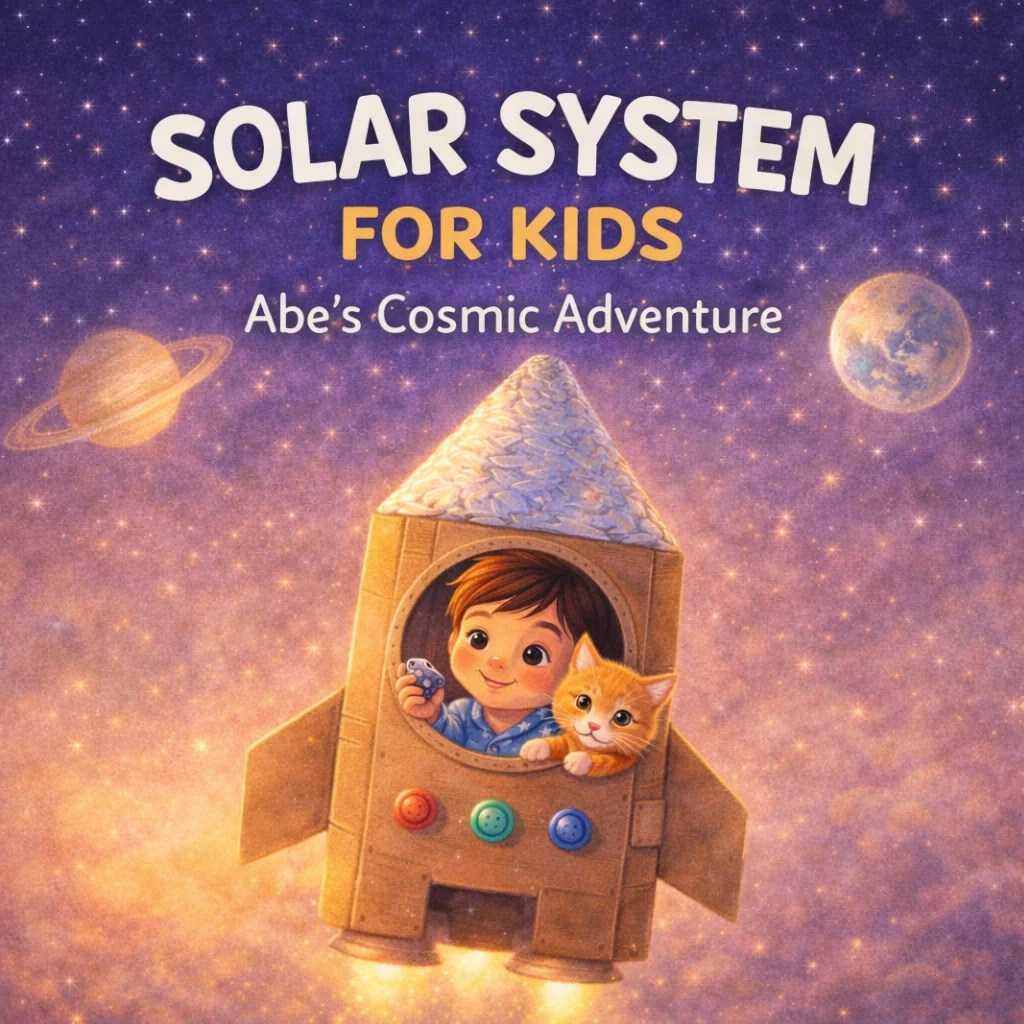 Abe's Cosmic Adventure: A Journey Through the Solar System (Ages 2–6) cover