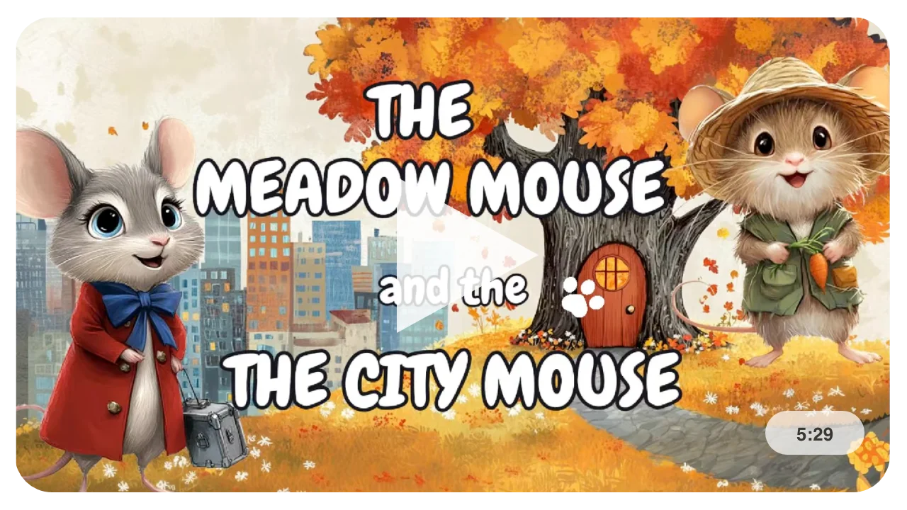 The City Mouse and the Meadow Mouse thumbnail